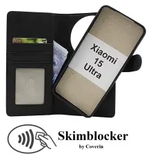 CoverinSkimblocker Xiaomi 15 Ultra Magnet Plånboksfodral