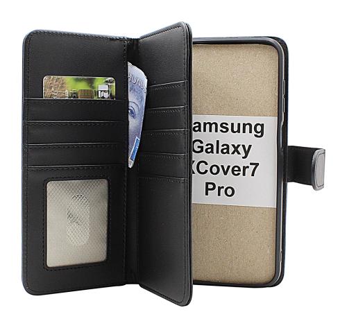 Skimblocker Samsung Galaxy XCover7 Pro, XL Plånboksfodral
