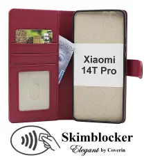 Skimblocker Xiaomi 14T Pro Pl&aring;nboksfodral