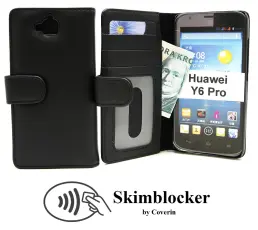 Skimblocker Plånboksfodral Huawei Y6 Pro (TIT-L01)