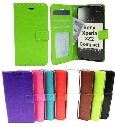 billigamobilskydd.seCrazy Horse Wallet Sony Xperia XZ2 Compact (H8324)