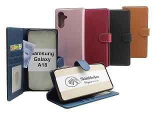 Skimblocker Samsung Galaxy A18 LTE Pl&aring;nboksfodral