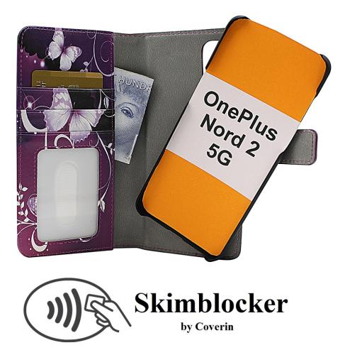 CoverinSkimblocker Magnet Designwallet OnePlus Nord 2 5G
