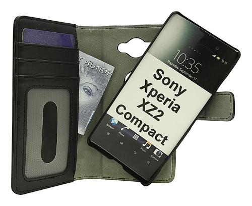 CoverinSkimblocker Magnet Designwallet Sony Xperia XZ2 Compact (H8324)
