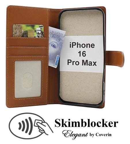 CoverinSkimblocker iPhone 16 Pro Max Plånboksfodral