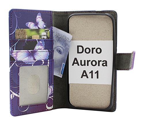 Skimblocker Doro Aurora A11 Magnet Plånboksfodral Design