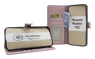 Skimblocker Xiaomi Redmi 15C Pl&aring;nboksfodral