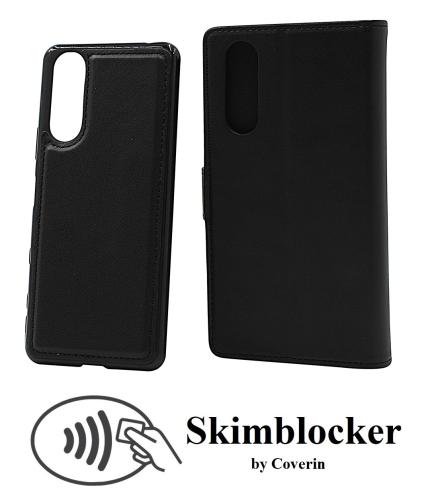Skimblocker Sony Xperia 5 II (XQ-AS52) XL Magnet Plånboksfodral