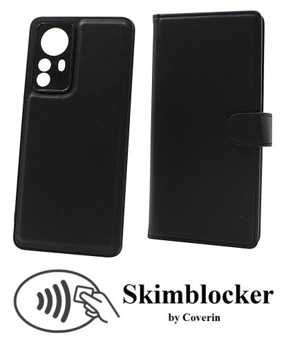 CoverinSkimblocker Xiaomi 12 Pro Magnet Plånboksfodral