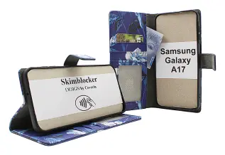 Skimblocker Samsung Galaxy A17 Plånboksfodral Design