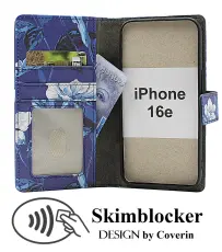 Skimblocker iPhone 16e Plånboksfodral Design