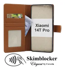 Skimblocker Xiaomi 14T Pro Plånboksfodral