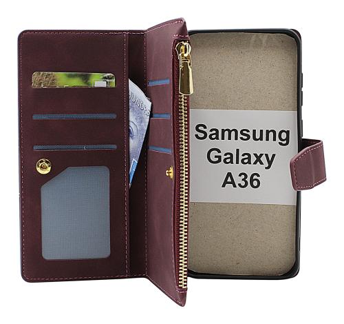 billigamobilskydd.seXL Samsung Galaxy A36 Lyx Plånboksfodral