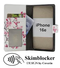 Skimblocker iPhone 16e Plånboksfodral Design