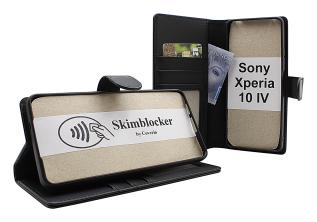Skimblocker Sony Xperia 10 IV 5G Pl&aring;nboksfodral