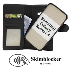 CoverinSkimblocker Samsung Galaxy Xcover 4 (G390F) Magnet Plånboksfodral