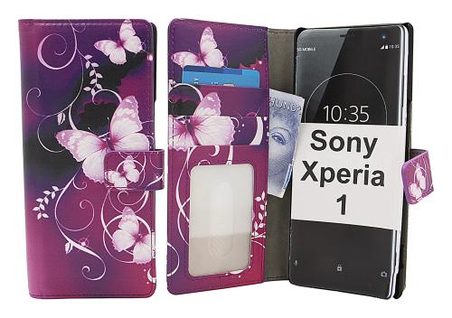 CoverinSkimblocker Magnet Designwallet Sony Xperia 1 (J9110)
