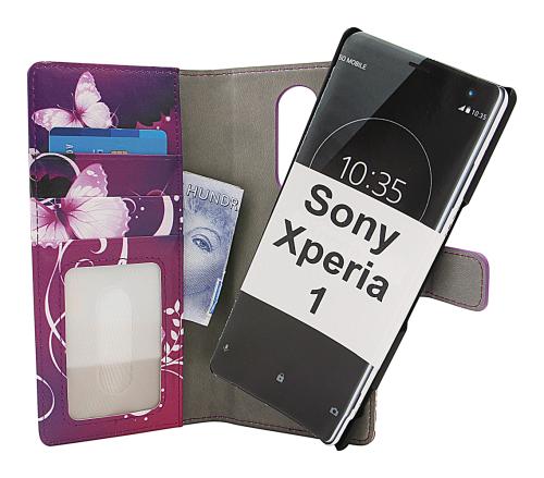 CoverinSkimblocker Magnet Designwallet Sony Xperia 1 (J9110)