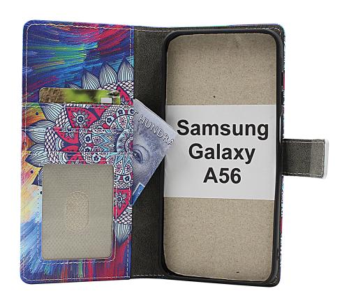 Skimblocker Samsung Galaxy A56 Magnet Plånboksfodral Design