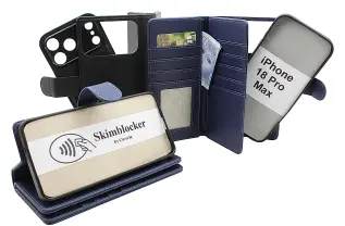 Skimblocker iPhone 18 Pro Max XL Magnet Pl&aring;nboksfodral