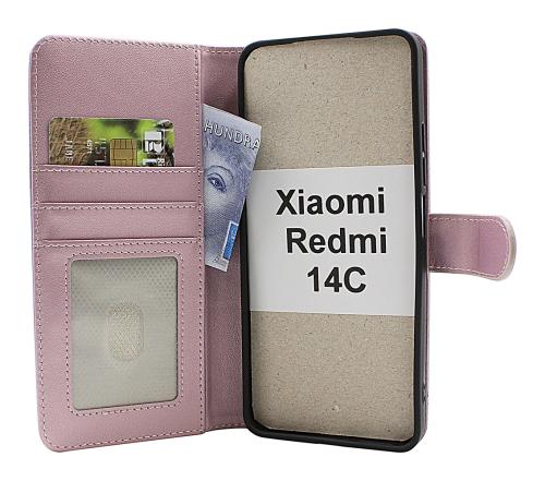CoverinSkimblocker Xiaomi Redmi 14C Plånboksfodral