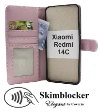 CoverinSkimblocker Xiaomi Redmi 14C Plånboksfodral