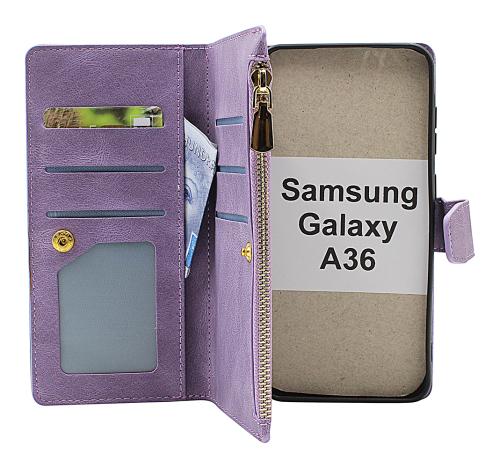 billigamobilskydd.seXL Samsung Galaxy A36 Lyx Plånboksfodral