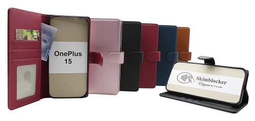 Skimblocker OnePlus 15 Plånboksfodral