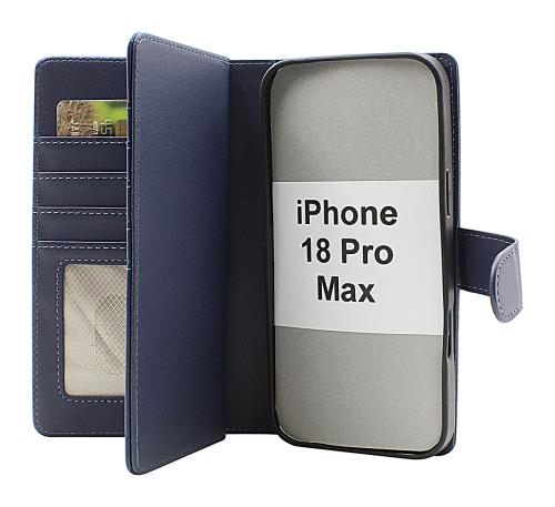 Skimblocker iPhone 18 Pro Max XL Magnet Plånboksfodral