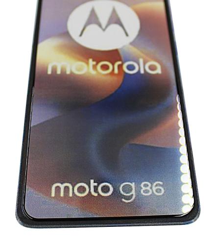 Full Frame Glas skydd Motorola Moto G86