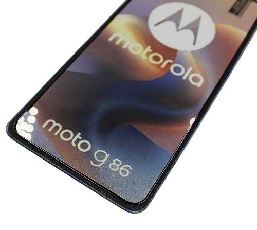 Full Frame Glas skydd Motorola Moto G86