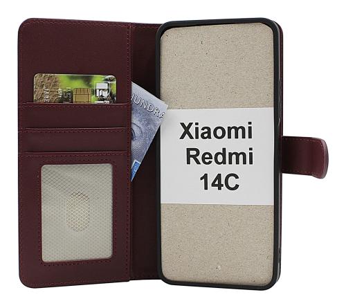 Skimblocker Xiaomi Redmi 14C Magnet Plånboksfodral