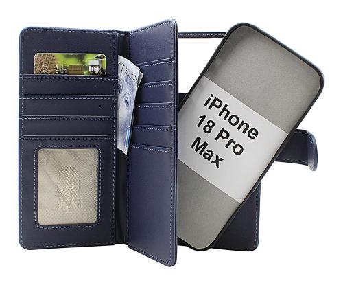 Skimblocker iPhone 18 Pro Max XL Magnet Plånboksfodral