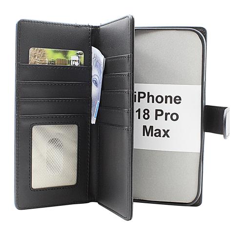 Skimblocker iPhone 18 Pro Max XL Magnet Plånboksfodral