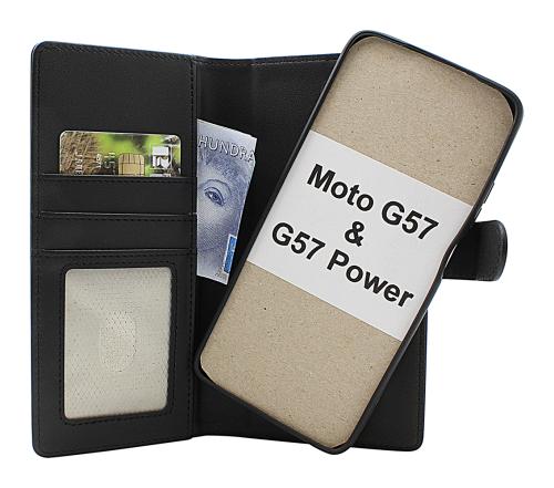 Skimblocker Motorola Moto G57 / G57 Power Magnet Plånboksfodral