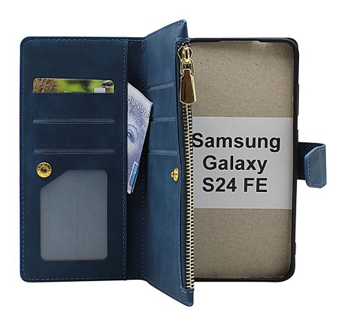 billigamobilskydd.seXL Samsung Galaxy S24 FE Lyx Plånboksfodral