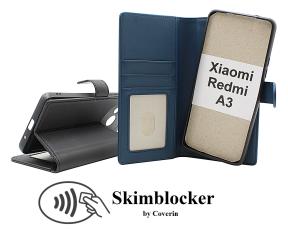 CoverinSkimblocker Xiaomi Redmi A3 Magnet Plånboksfodral