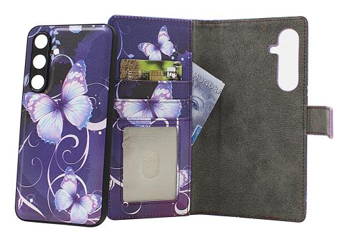 Skimblocker Samsung Galaxy S25 FE Magnet Plånboksfodral Design