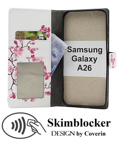CoverinSkimblocker Samsung Galaxy A26 Plånboksfodral Design