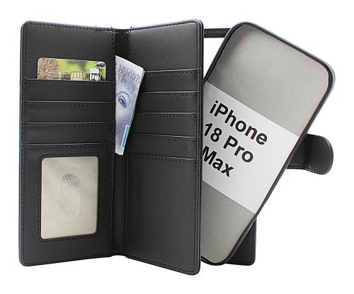 Skimblocker iPhone 18 Pro Max XL Magnet Plånboksfodral