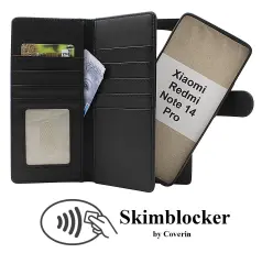 Skimblocker Xiaomi Redmi Note 14 Pro XL Magnet Plånboksfodral