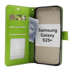 Crazy Horse Samsung Galaxy S25+ Plånboksfodral