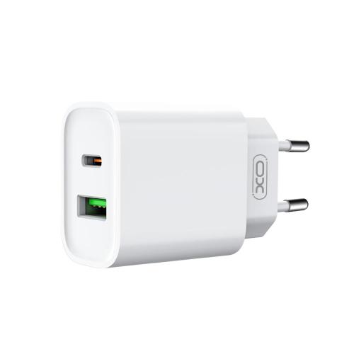 XO Dual Snabbladdare Väggadapter