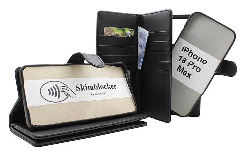 Skimblocker iPhone 18 Pro Max XL Magnet Plånboksfodral