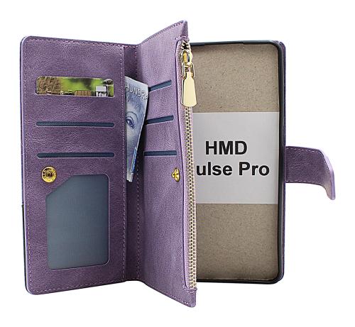 XL HMD Pulse Pro / Pulse Plus Lyx Plånboksfodral