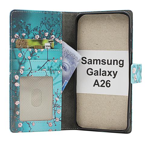 CoverinSkimblocker Samsung Galaxy A26 Plånboksfodral Design