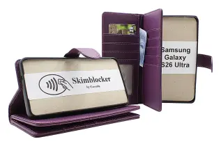 Skimblocker Samsung Galaxy S26 Ultra XL Pl&aring;nboksfodral