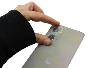 H&auml;rdat kameraglas Motorola Moto G06 / G06 Power