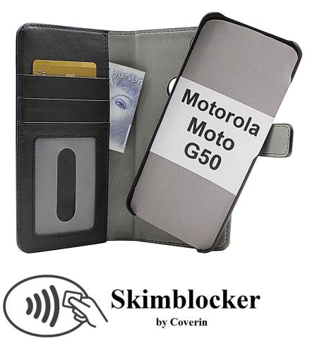 CoverinSkimblocker Magnet Fodral Motorola Moto G50