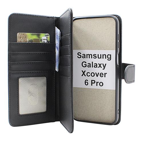 Skimblocker Samsung Galaxy XCover6 Pro, XL Plånboksfodral